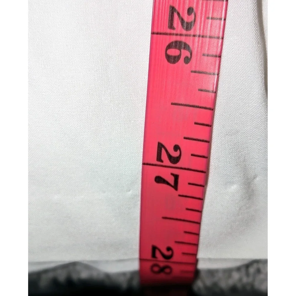 Athleta White V Neck Short Sleeve Scrub Top‎ Plus Size 2X Side Slits Relaxed Fit